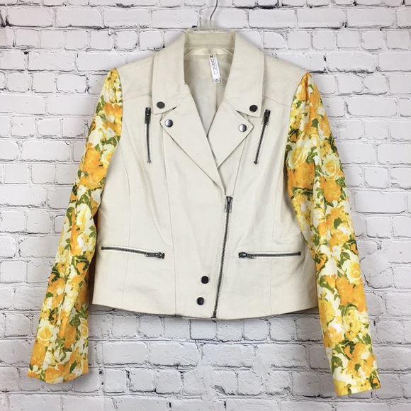 Mural Jackets & Blazers - Mural moto jacket